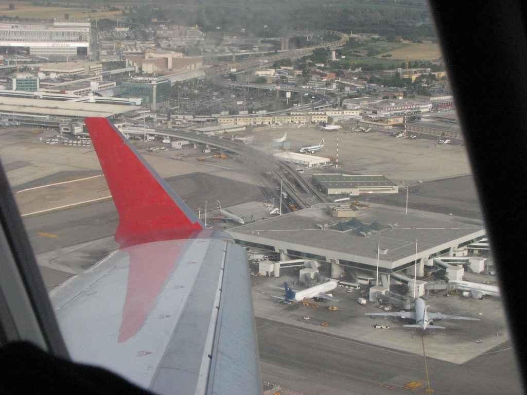 Fiumicino: a long-haul arrival, handled quietly