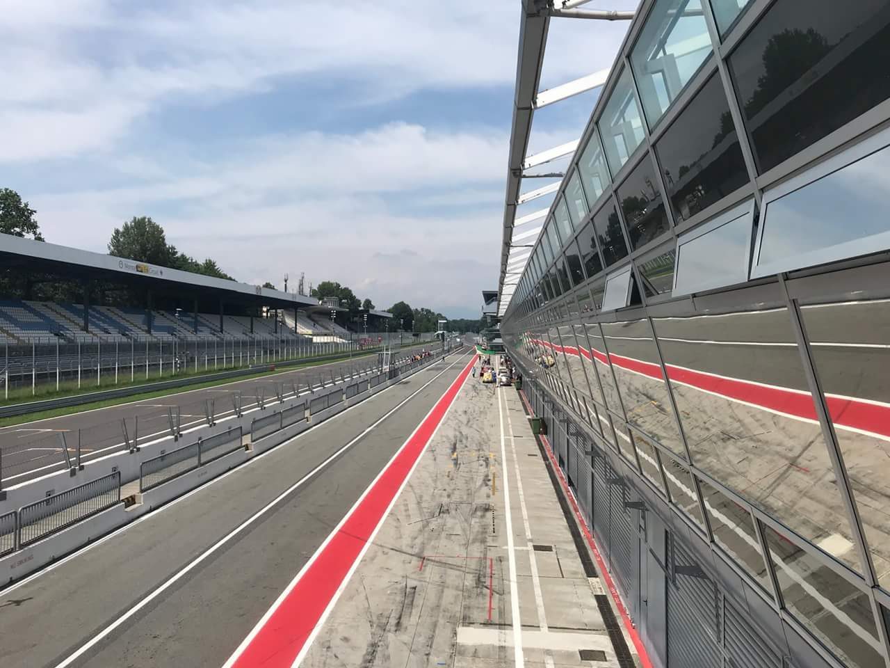 Ground transport during Formula 1 in Monza