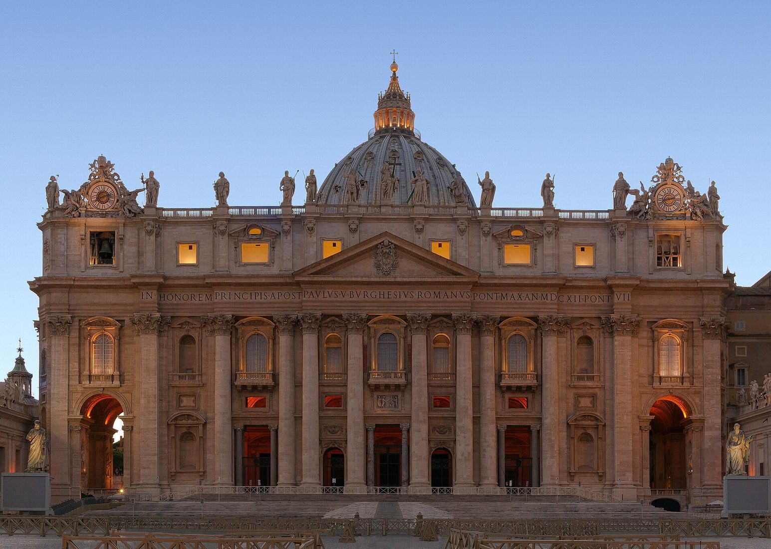 Private arrivals at the Vatican: a note on logistics